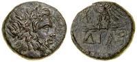 brąz 85–65 pne, Aw: Głowa Zeusa w wieńcu w prawo