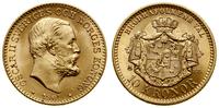 10 koron 1901, Sztokholm, złoto, 4.48 g, wyśmien