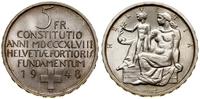 5 franków 1948 B, Berno, 100. rocznica utworzeni