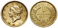 1 dolar 1851, Filadelfia, typ Liberty Head, złot