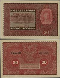 20 marek polskich 23.08.1919, seria II-FH, numer