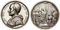medal pamiątkowy 1900, Aw: Popiersie papieża w l