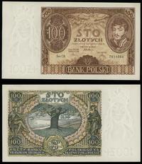 100 złotych 9.11.1934, seria CB z kropkami po ka