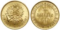 10 marek 1882 S, Helsinki, złoto, 3.22 g, bardzo