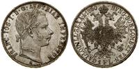 1 floren 1860 , Wiedeń, patyna, piękny blask men