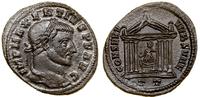 follis 308–310, Rzym, Aw: Głowa władcy w prawo, 
