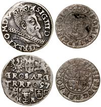 lot 2 monet, Bydgoszcz, trojak 1597 oraz szeląg 