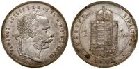 1 forint 1878 KB, Kremnica, patyna, ładnie zacho