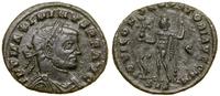follis 313, Rzym, Aw: Popiersie cesarza w wieńcu