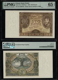100 złotych 9.11.1934, seria CK z kropką po obu 