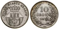 10 groszy 1835, Wiedeń, patyna, Bitkin 2, Plage 