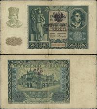 50 złotych 1.03.1940, seria D, numeracja 3042169