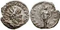 antoninian 260–268, Lyon, Aw: Głowa cesarza w ko