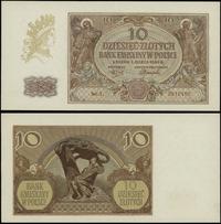 10 złotych 1.03.1940, seria L, numeracja 2612490