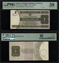 bon na 1 dolara 1.10.1979, seria HD, numeracja 1