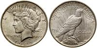 1 dolar 1922, Filadelfia, typ Peace, bardzo ładn