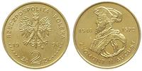 2 złote 1996, Zygmunt II August, nordic gold, Pa