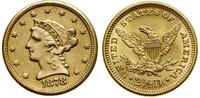 2 1/2 dolara 1878, Filadelfia, typ Liberty head,