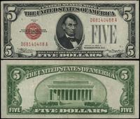 5 dolarów 1928 B, seria D 68140488 A, czerwona p