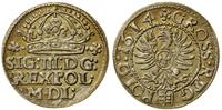 grosz 1614, Kraków, pięknie zachowana moneta, pa