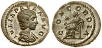 denar 219–220, Rzym, Aw: Popiersie cesarzowej w 