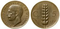 Włochy, 5 centesimi, 1929 R