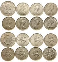 zestaw 8 monet, w skład zestawu wchodzą: 1/2 kor