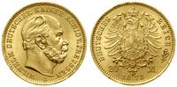20 marek 1873 A, Berlin, złoto, 7.98 g, minimaln