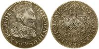 szóstak 1596, Malbork, małe popiersie króla, pat