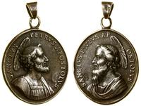 medalik religijny XVIII w., Popiersie św. Piotra