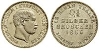 2 1/2 grosza (Silbergroschen) = 1/12 talara 1856