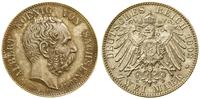 2 marki pośmiertne 1902 E, Muldenhütten, patyna 