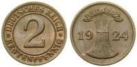 Niemcy, 2 fenigi, 1924 D