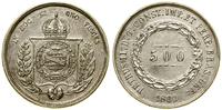 Brazylia, 500 realów, 1860
