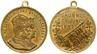 Wielka Brytania, medalik koronacyjny, 1902