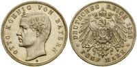 5 marek 1913 D, Monachium, moneta umyta, AKS 201