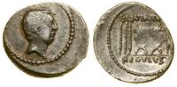 denar 42 pne, Rzym, Aw: Głowa Livineiusa Regulus