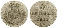 5 groszy 1811 IB, Warszawa, Kahnt 1275, Kop. 368