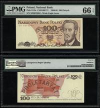 100 złotych 1.06.1986, seria SD, numeracja 50768