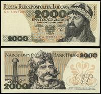 2.000 złotych 1.06.1982, seria CA, numeracja 530