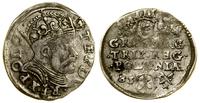 trojak 1585, Poznań, duża głowa króla, patyna, I