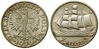 2 złote 1936, Warszawa, Żaglowiec, minimalnie pr