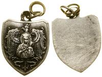 medalik - ryngraf 1931–1963, tarcza, na której O