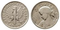 1 złoty 1925, Londyn, Kobieta z kłosami, Parchim