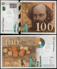 100 franków 1997, seria H, numeracja 025164133, 