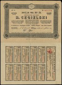 50 złotych 1.11.1924, Poznań, seria C, numeracja