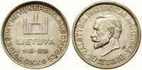 10 litów 1938, Kowno, Prezydent A. Smetona – 20.