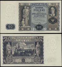 20 złotych 11.11.1936, seria CB, numeracja 12143