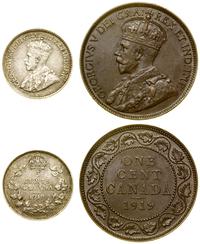 zestaw 2 monet 1919, Ottawa, w skład zestawu wch
