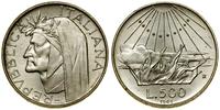500 lirów 1965 R, Rzym, 700. rocznica urodzin - 